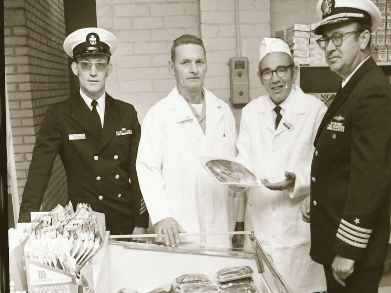 Opening of the new Commissary Store at the US Base.