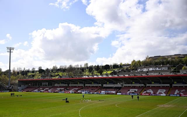 A general view of Celtic Park which will host Derry City's clash with Shamrock Rovers on Friday night.
