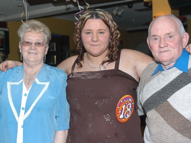 Parties and celebrations in March 2005: Ciara O'Driscoll.