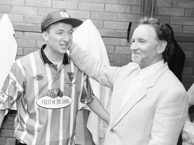 Derry City FC Home Shirt 1994-1995 (Liam Coyle). Matchwinner.