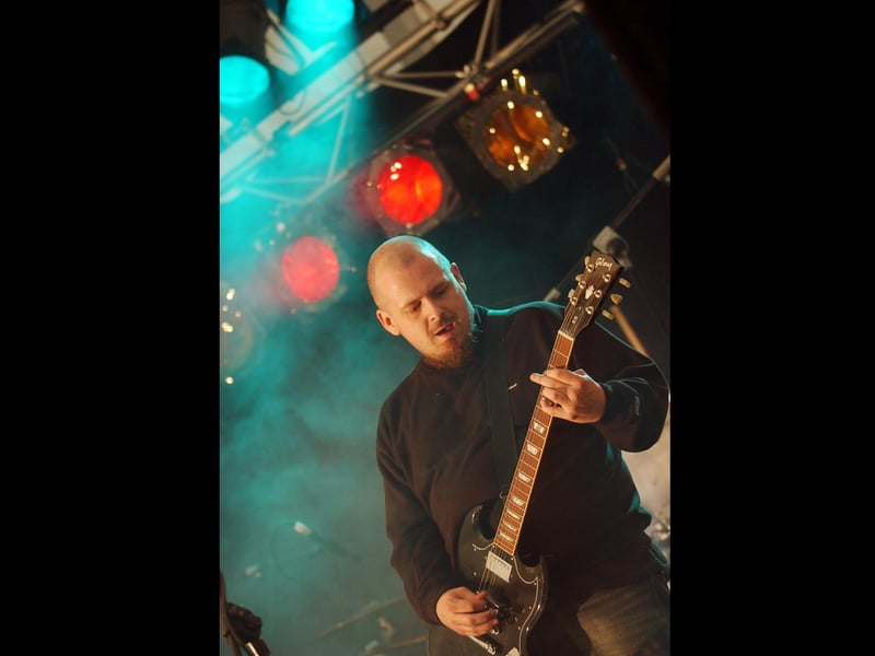 Bap from Derry band 'Triggerman'. (0209C56)