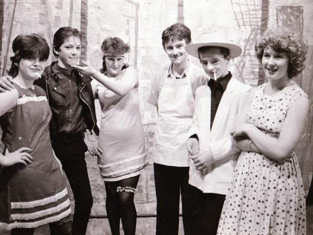 St. Peter's Annual Show East Side Story, back in 1984.