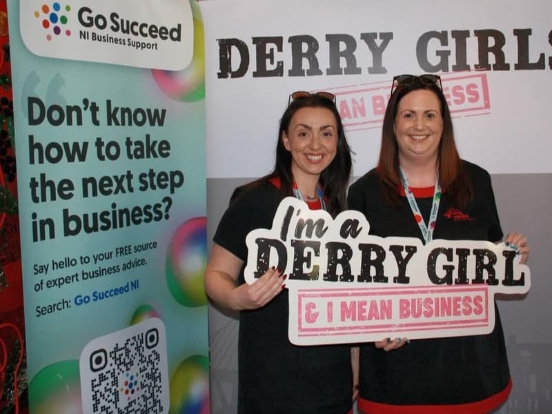 Derry Girls Mean Business