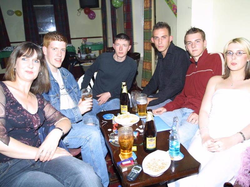 Derry people partying in September 2003