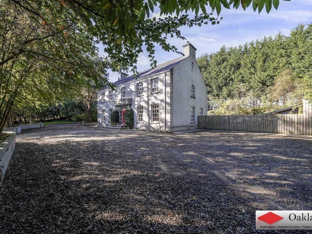 14 Temple Road in Derry is for sale. This stunning property is located beside Enagh Lough and features six beds and three baths.:Stunning property for sale in Derry.:Stunning property for sale in Derry.