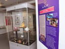 Some of the exhibition pieces on display at the ‘You, Me and Tea’ exhibition at the Tower Museum, Derry.