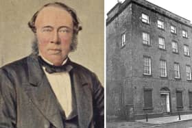 Captain William Coppin and the former Ivy House, Strand Road.