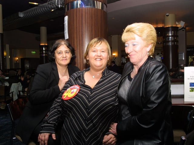 Theresa Sweeney's 40th birthday at the Ice Wharf.