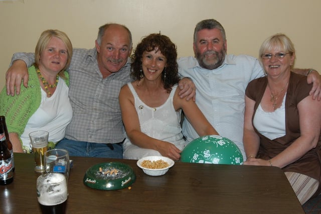 Parties and celebrations in Derry in July 2005.