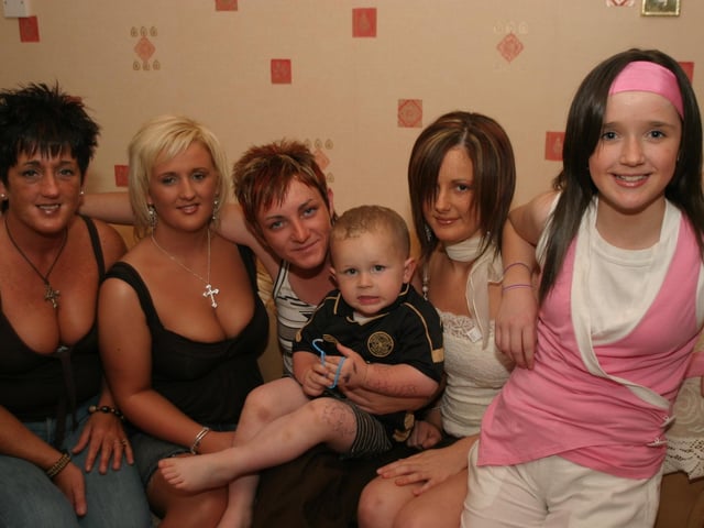 Kathleen Bradley's 40th birthday celebrations.