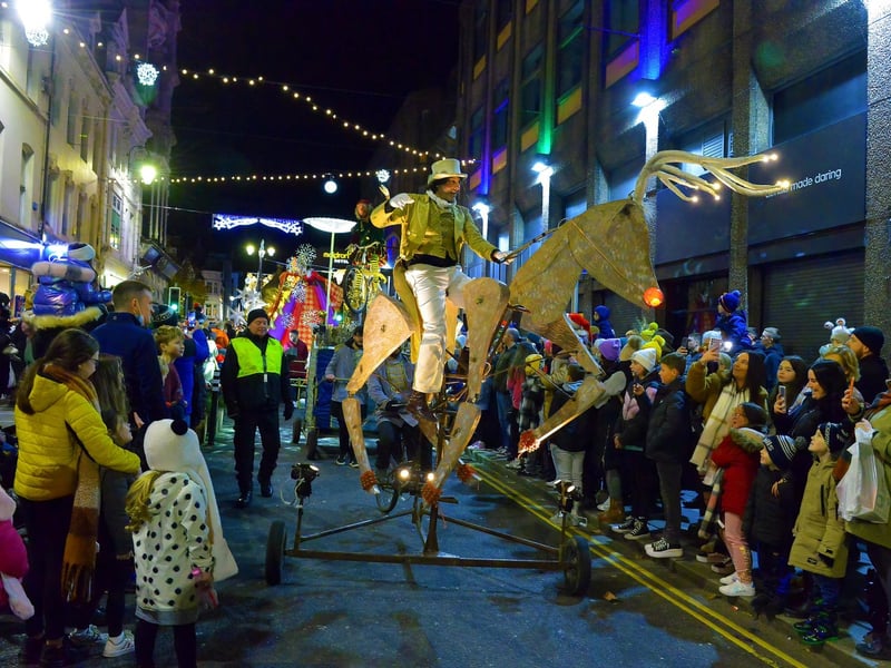 Join for some festive fun with the Christmas Lights Switch On. In the Guildhall Square on November 22.