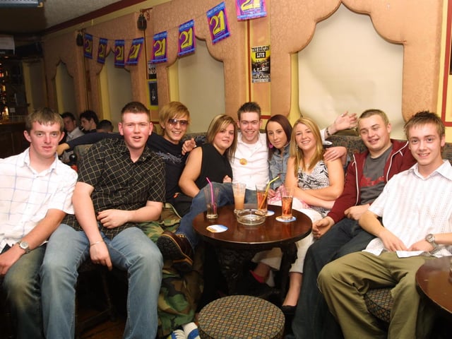 Party pictures from the Derry Journal archives in July 2003.
