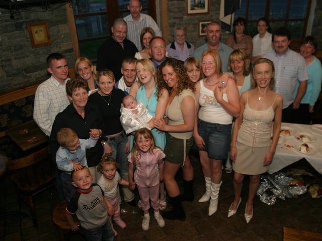 Emma Louise Moore's christening.