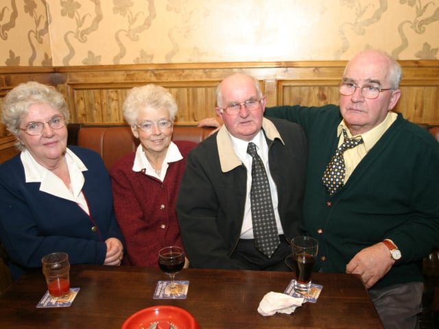 Pictures of Derry people partying in November 2003