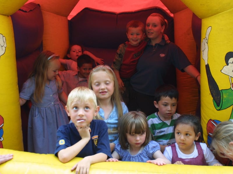 Pictures of Derry people partying in June and July 2003