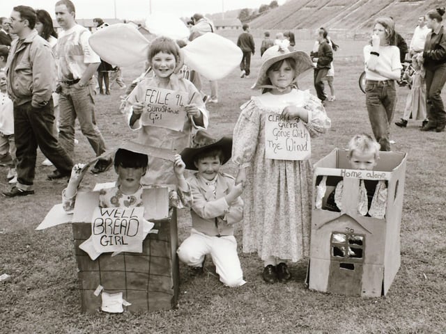 A look back at Féile celebrations and parades from August 1994.