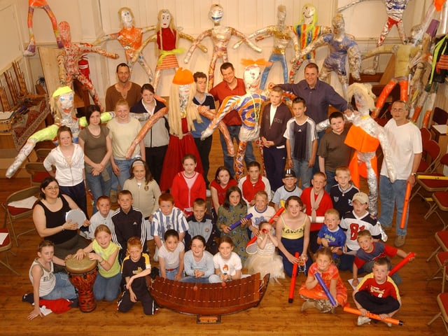 A colourful local production.