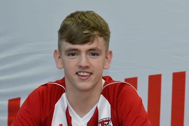 Derry City's Ciaron Harkin sustained a recurrence of his ACL injury in training this week.