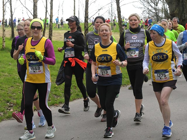 Bolt Running Club competitors. Photo: George Sweeney