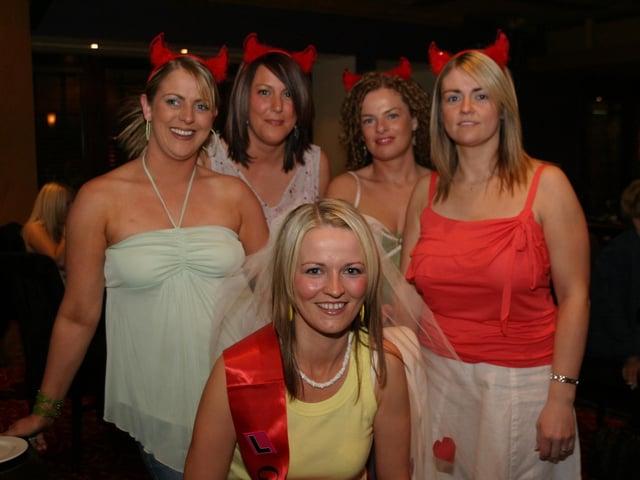 Parties and celebrations in 2004: Siobhan McBride.
