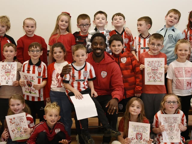 Red & White Day at Rosemount Primary School.