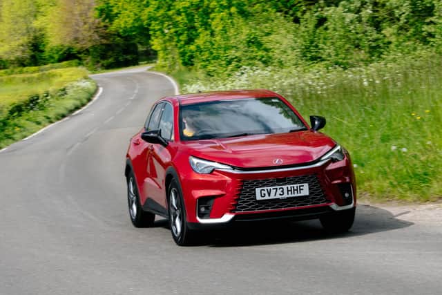 Lexus LBX compact SUV.