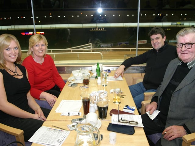 A night at the Lifford Races back in January 2004.