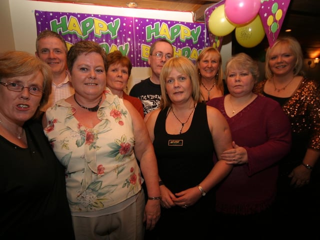 Noleen Gallagher's 50th birthday.