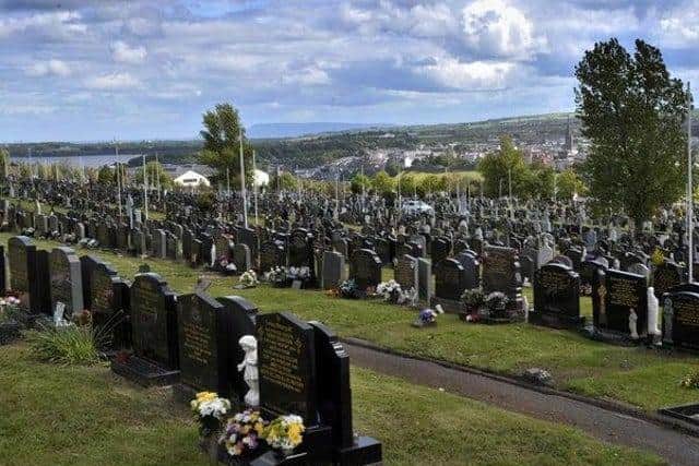 City cemetery.