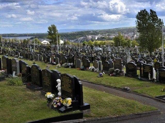 City cemetery.