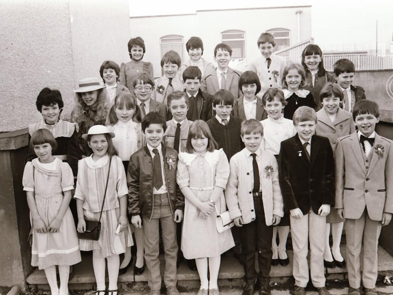 Confirmations in Derry back in 1984.