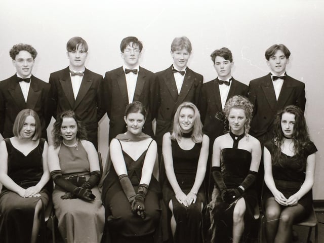 30 years ago: St Columb's College formal back in January 1994.:St Columb's College formal 1994