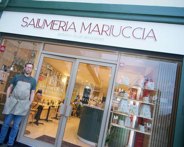 Antonio Lovatti , owner of Salumueria Mariuccia
