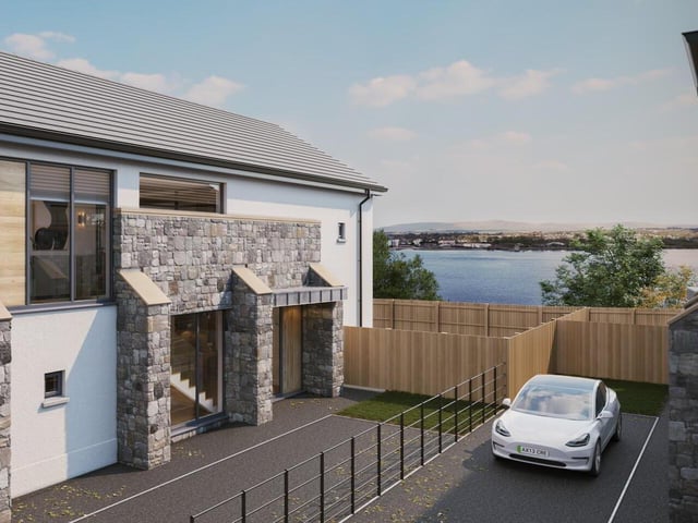 The Boathouse, a four-bed detached home at Merchant's View, which is retailing for £750,000.