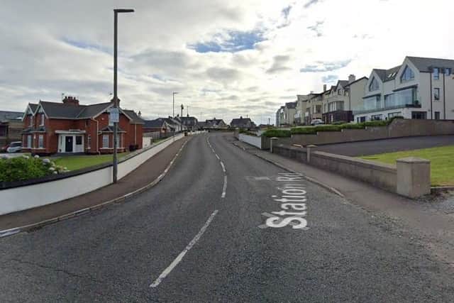 The suspicious approach occurred in the Station Road area.
