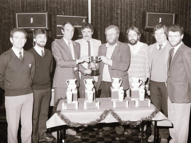 Quiz winners back in 1983.