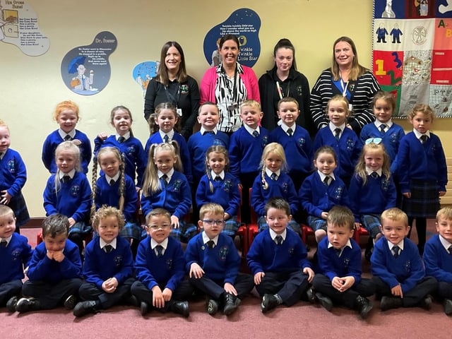St Catherine's Primary School Class 1B.