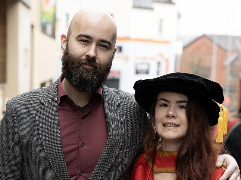 Winter graduations in Derry.