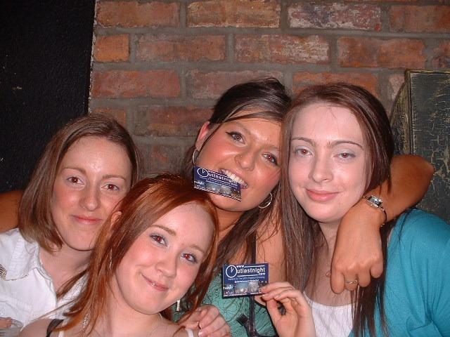 Derry nightlife at its clubs and bars twenty years ago, in April 2005.