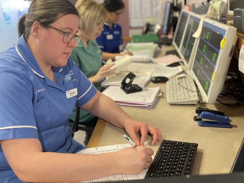 The Western Health and Social Care Trust (Western Trust) warmly welcomed members of the Joint Committee on Health for Oireacthas recently to visit the North West Cancer Centre and Cardiology Department at Altnagelvin Hospital, Derry. Photo: Western Trust.