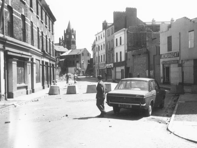 Pictures of Derry during the troubles from the Derry Journal Archive