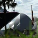 The iconic Sydney Opera House on April 2, 2025. (Photo by SAEED KHAN/AFP via Getty Images)