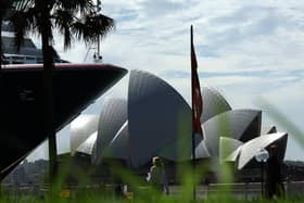 The iconic Sydney Opera House on April 2, 2025. (Photo by SAEED KHAN/AFP via Getty Images)
