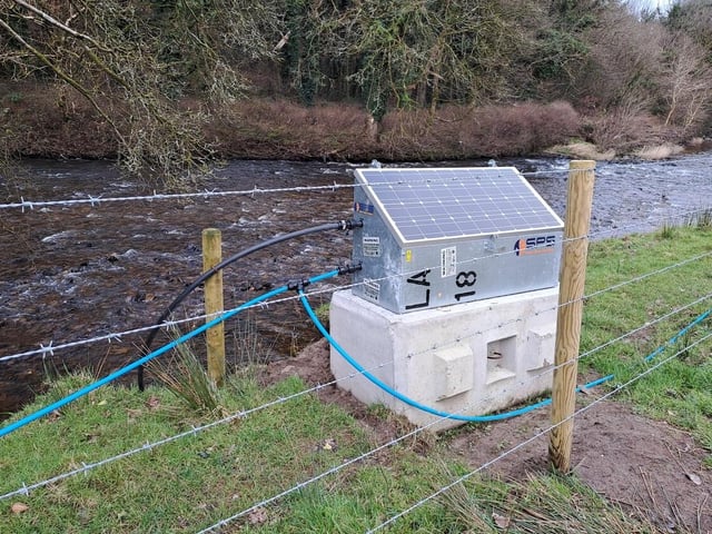 Riparian fencing, fencing repairs, access stiles and gates and solar-powered livestock watering systems were installed.