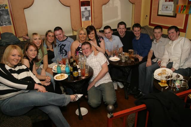 Party-goers at Emily McSherry's party.