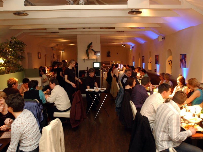 Popular Derry restaurant Quay West back in April 2004.
