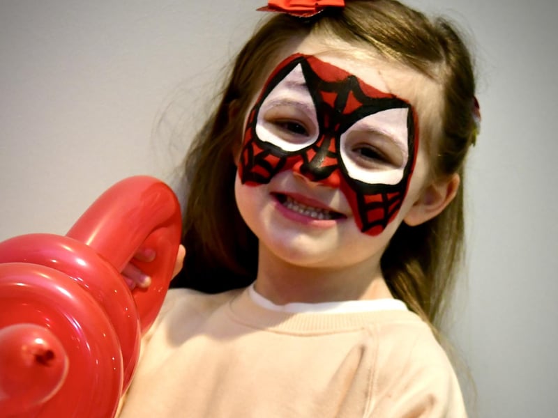 There were arts and crafts, face painting, and balloon modelling, plus food from Gather at the Gasyard.