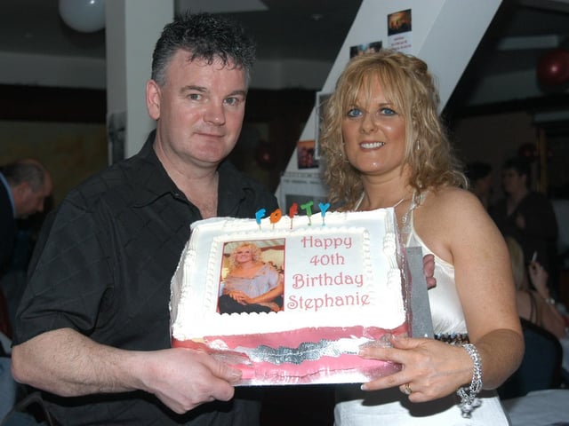 Parties and celebrations in February 2005: Stephanie McNicholl.