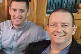 Gavin Doherty (left) and his brother Eugene, right.