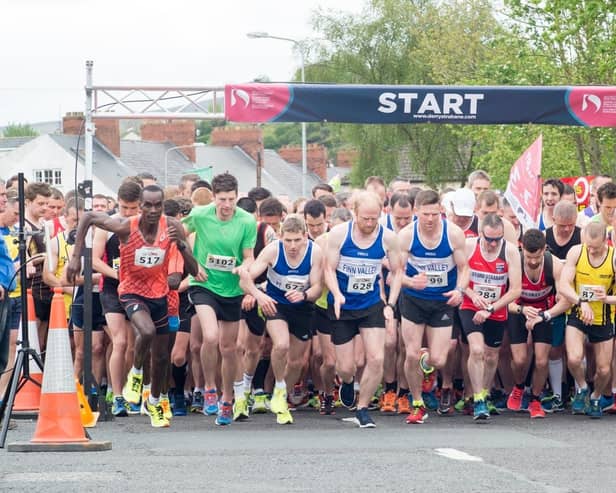 More than 1,000 athletes are expected to hit the road of Strabane and Lifford for this weekend's Half Marathon.